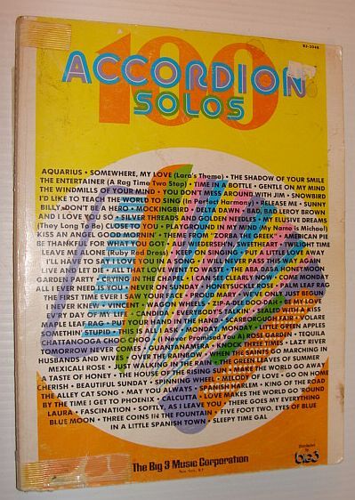 100 Accordion Solos