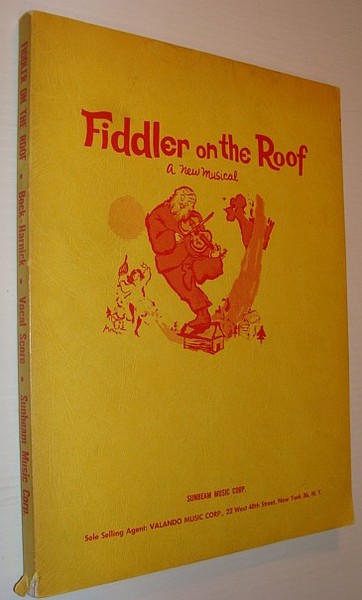 Fiddler on the Roof - A New Musical: Vocal Score