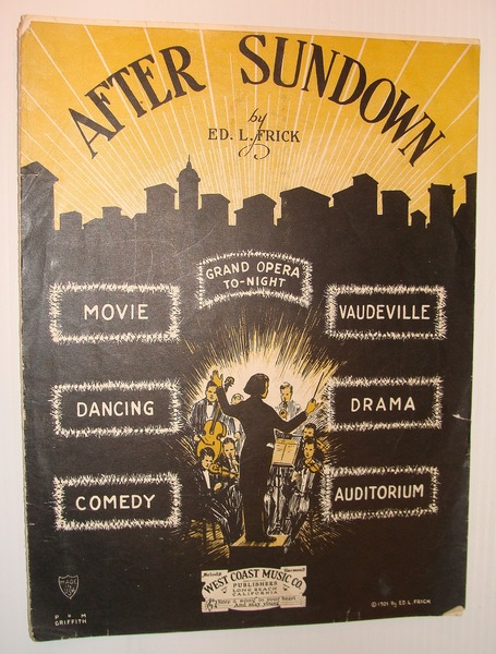 After Sundown - Sheet Music