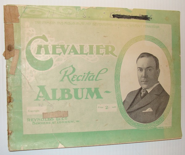 Chevalier Recital Album: Sheet Music for Voice and Piano plus …