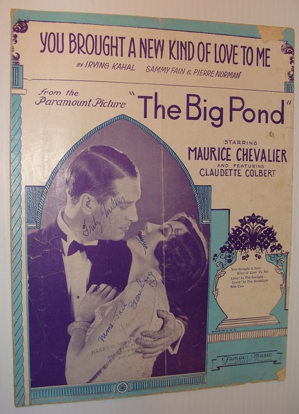 You Brought a New Kind of Love to Me - …