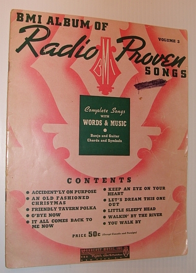 BMI Album of Radio Proven Songs, Volume 3 (Three) - …