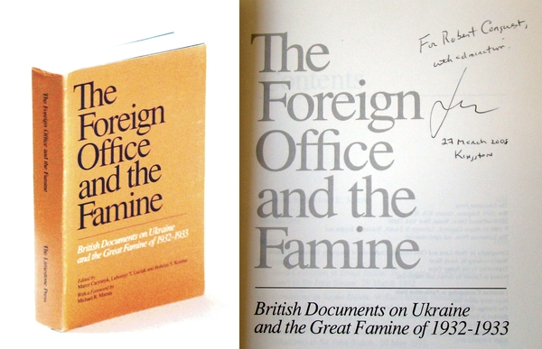 The Foreign Office and the Famine: British Documents on Ukraine …