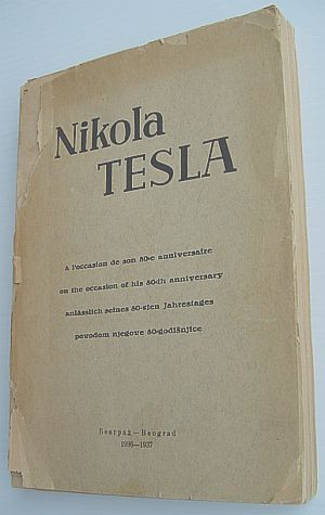 Nikola Tesla - Memorandum Book on the Occasion of His …