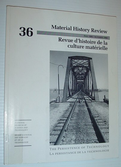 Material History Review - Number 36, Fall 1992: Thomas Edison …