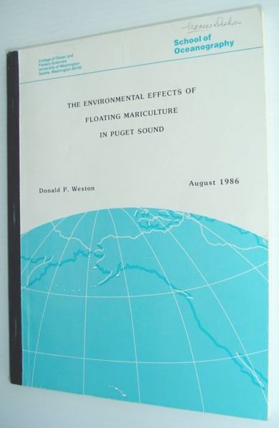 The Environmental Effects of Floating Mariculture in Puget Sound