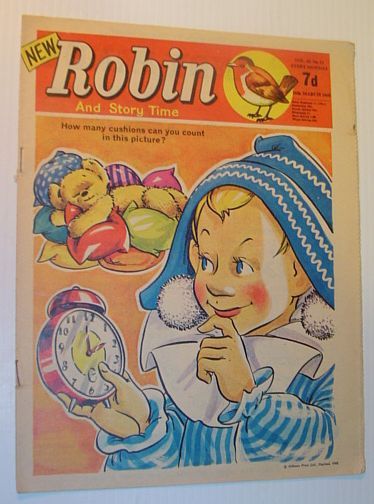 New Robin and Story Time: 16 March 1968, Vol. 16, …