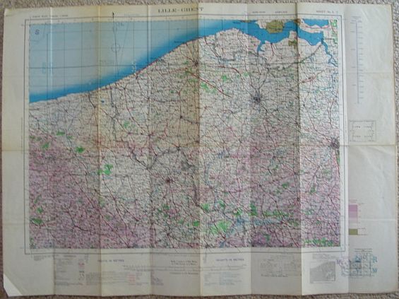 Lille-Ghent British Military Map - Second Edition, June 1944 - …