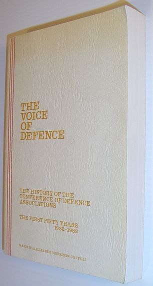 The Voice of Defence: The History of the Conference of …