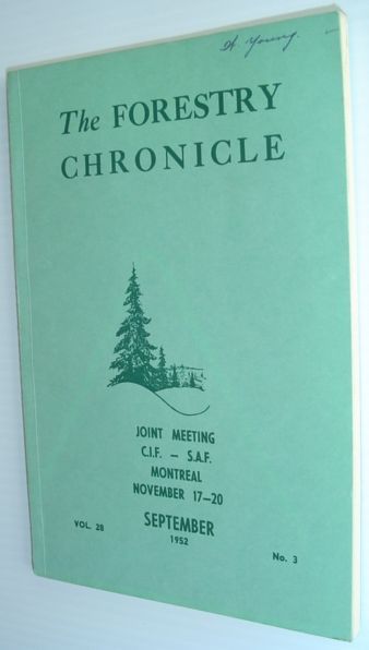 The Forestry Chronicle - September 1952