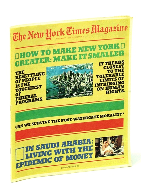 The New York Times Magazine, November [Nov.] 14, 1976: Make …