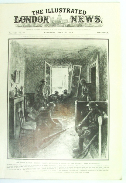 The Illustrated London News, Saturday April 27, 1918 - Massive …