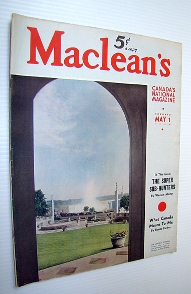 Maclean's - Canada's National Magazine, 1 May, 1940 - Frank …