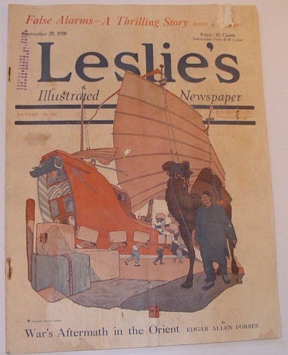 Leslie's Illustrated Weekly Newspaper: September 25, 1920, Vol. CXXXI. No. …