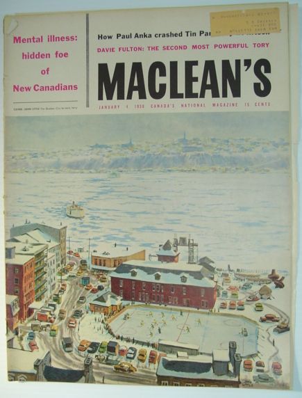 Maclean's Magazine - January 4, 1958: Paul Anka Feature