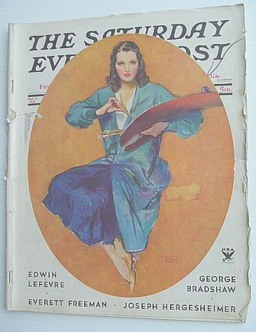 The Saturday Evening Post Magazine September 9, 1933