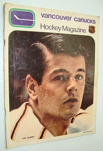 Vancouver Canucks Hockey Magazine, December 8, 1970, Vol 1 No. …