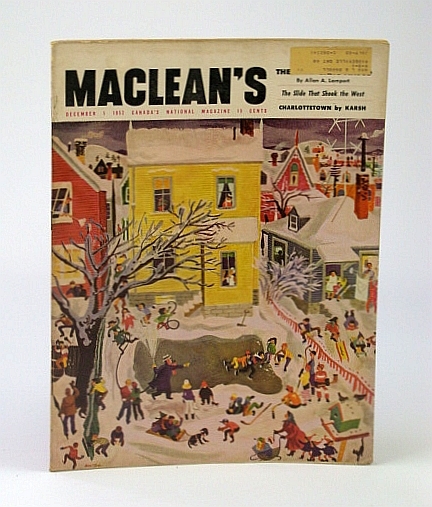 Maclean's - Canada's National Magazine, December (Dec.) 1, 1952 - …