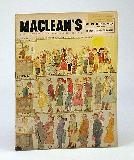 Maclean's, Canada's National Magazine, April (Apr.) 15, 1953 - British …