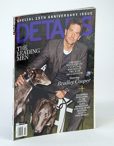 Details Magazine, October (Oct.) 2015 - Bradley Cooper Cover Photo