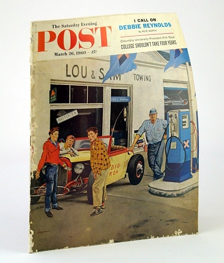 The Saturday Evening Post Magazine, March (Mar.) 26, 1960: College …