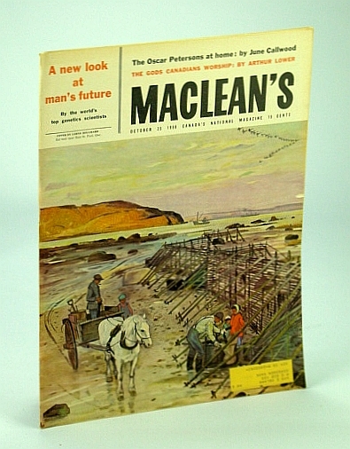 Maclean's - Canada's National Magazine, October (Oct.) 25th, 1958 - …