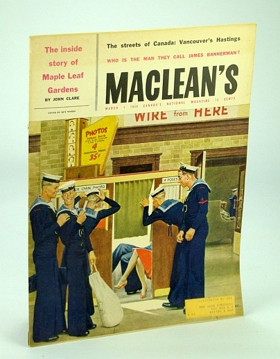 Maclean's - Canada's National Magazine, 1 March (Mar.), 1958: Inside …