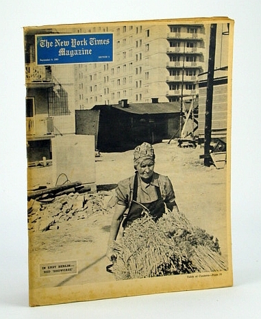 The New York Times Magazine, September (Sept.) 8, 1963: Maurice …