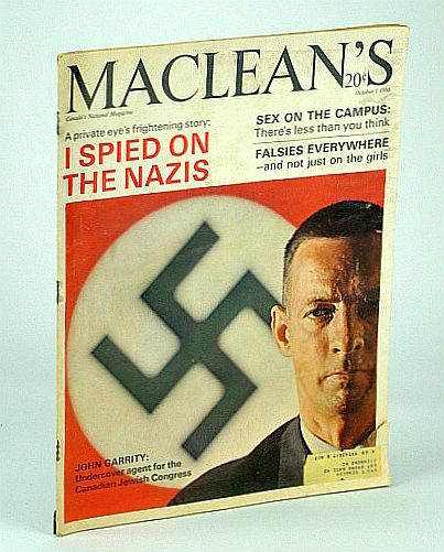 Maclean's Magazine, October (Oct.) 1, 1966 - John Garrity Spied …