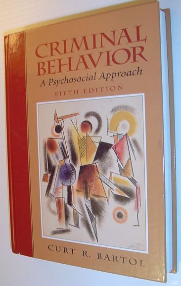 Criminal Behavior: A Psychosocial Approach