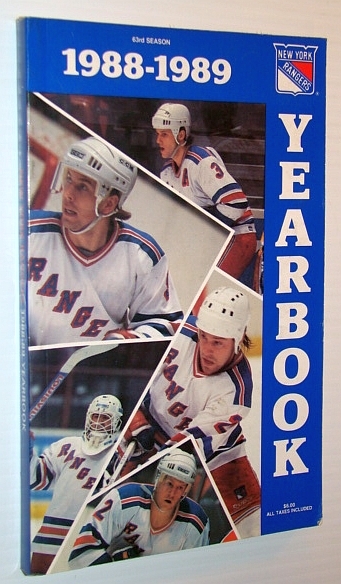 The 1988-1989 New York Rangers Yearbook - Official Guide and …