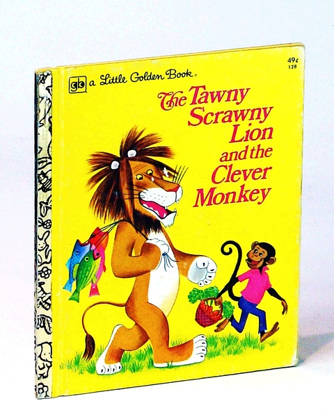 The Tawny Scrawny Lion and the Clever Monkey