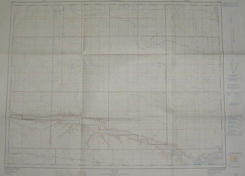 Skiff, Alberta, West of Fourth Meridian, Scale 1:50,000
