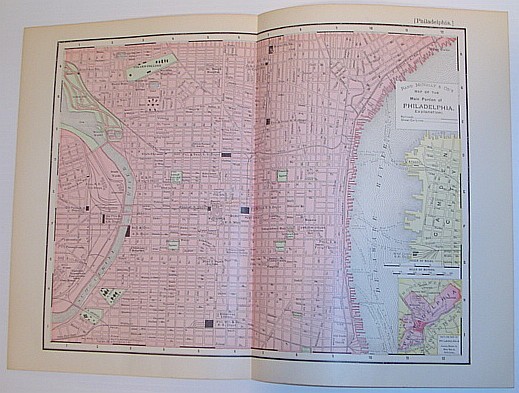 Rand McNally & Co's 1895 Map of the Main Portion …