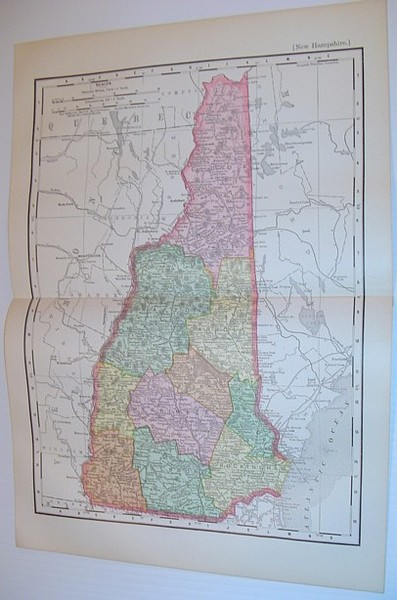 Rand McNally & Co.'s 1901 Coloured Map of the State …