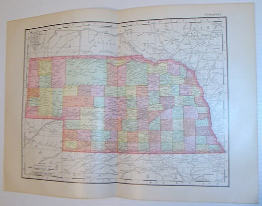 Rand McNally & Co.'s 1901 Coloured Map of the State …