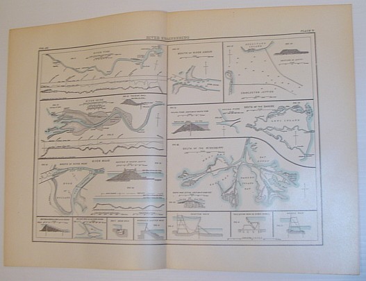 River Engineering Plate - Circa 1902