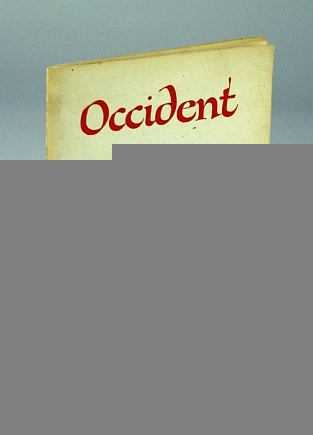 Occident, Fall, 1960