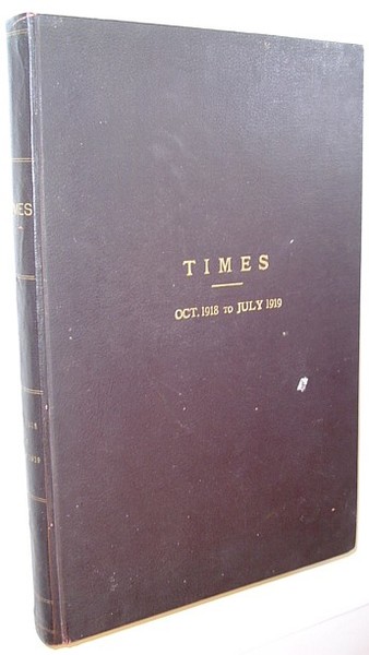 The (London) Times Weekly (Newspaper) Edition: Bound Original Issues from …