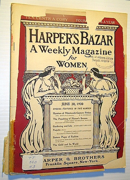 Harper's Bazar (Bazaar) - A Weekly Magazine for Women, June …