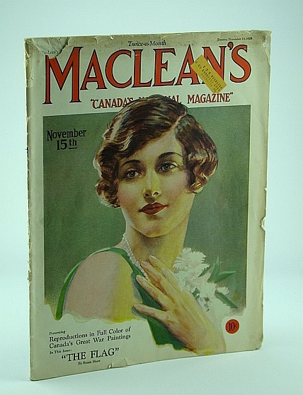 Maclean's - Canada's National Magazine, November 15, 1928, Volume XLI, …