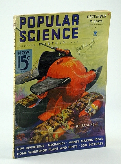 Popular Science, December 1934, Volume 125, Number 6 - Aerial …