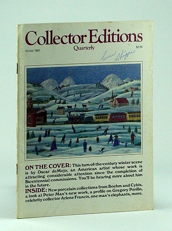 Collector Editions Quarterly, Winter 1981, Vol. 9. No. 5: Gregory …