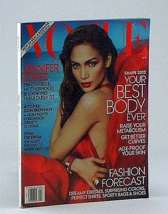 Vogue (US), April 2012 - Jennifer Lopez Cover