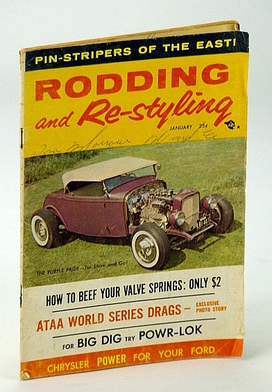 Rodding and Re-styling Magazine, January (Jan.) 1958, Volume 4, Number …