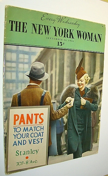 The New York Woman (Magazine), September 23, 1936, Vol. 1, …