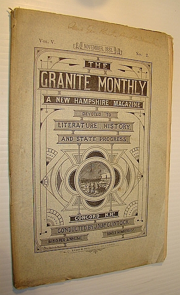 The Granite Monthly - A New Hampshire Magazine of Literature, …