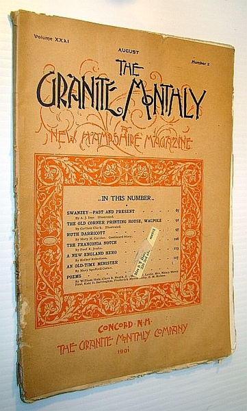 The Granite Monthly - A New Hampshire Magazine of Literature, …