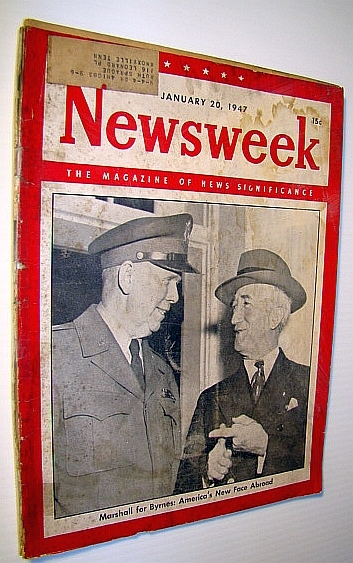 Newsweek - The Magazine of News Significance, January 20, 1947: …