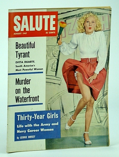 Salute Magazine, August (Aug.) 1947, Vol. 2, No. 8 - …